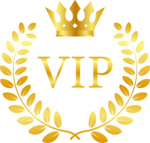 Gold Vip label