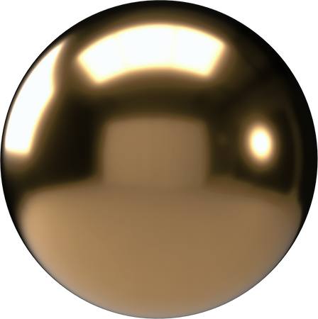 gold ball element